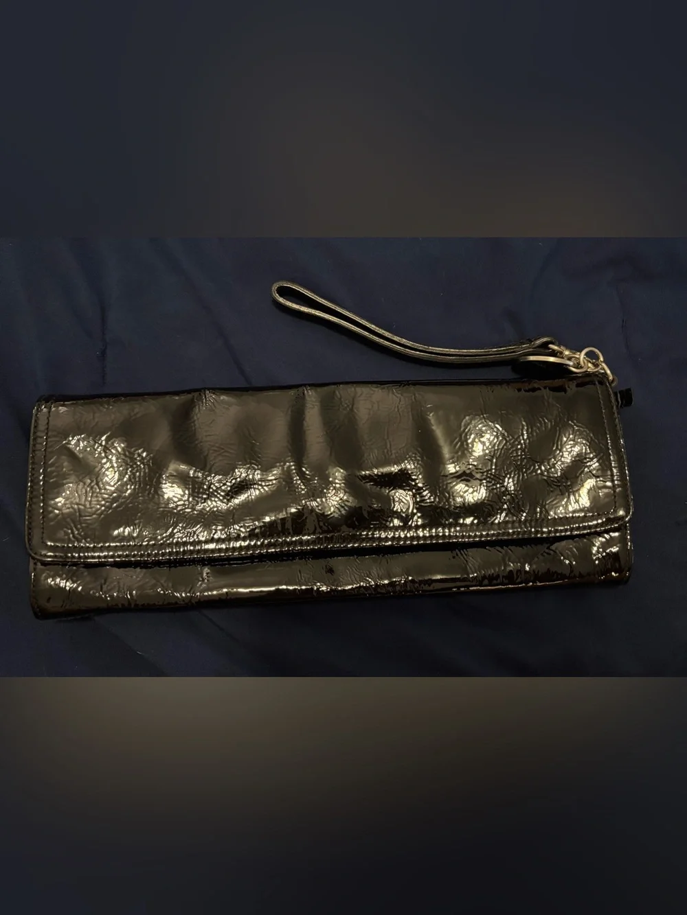 Charles David Patent Leather Clutch